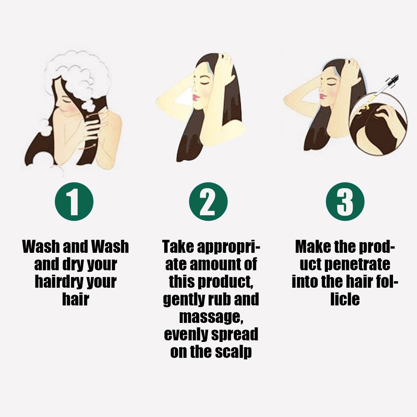 Hair growth Ginger Essential Oil.