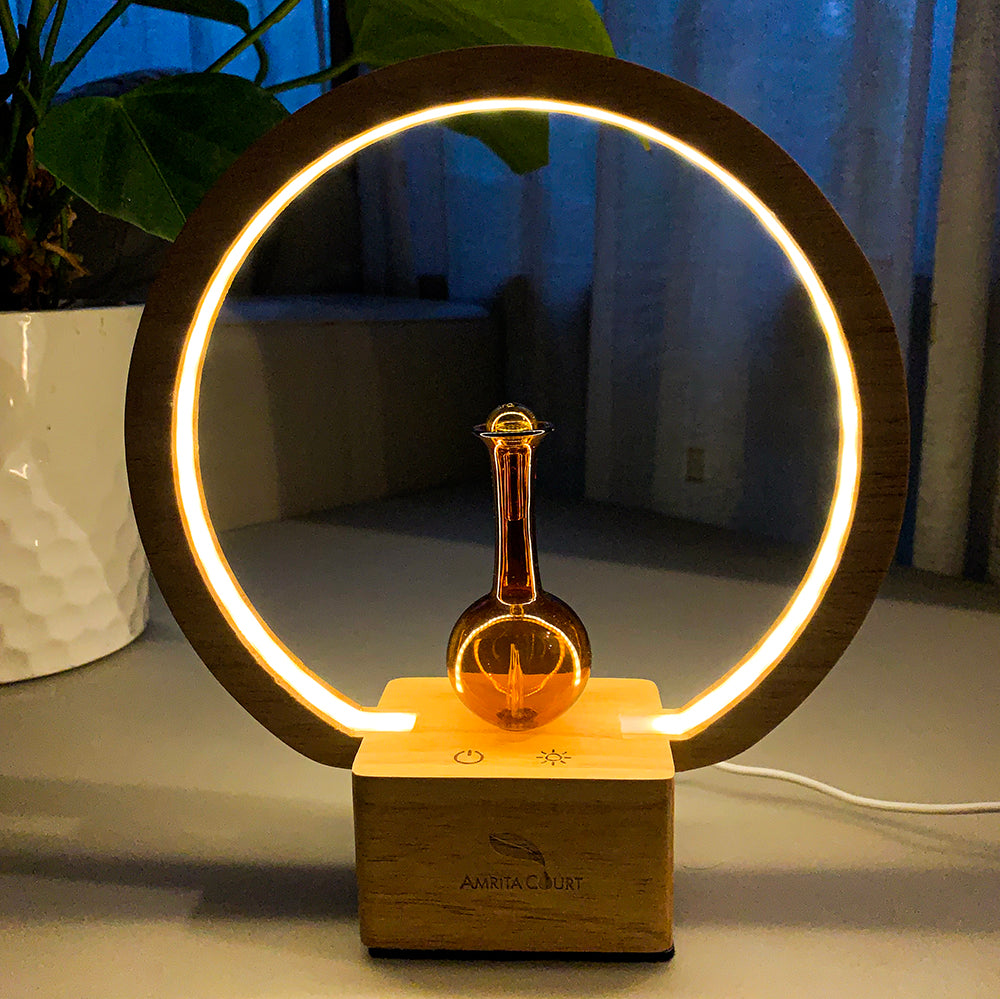 LUNA (Nebuliser+Ringlight) Waterless Essential oil Diffuser