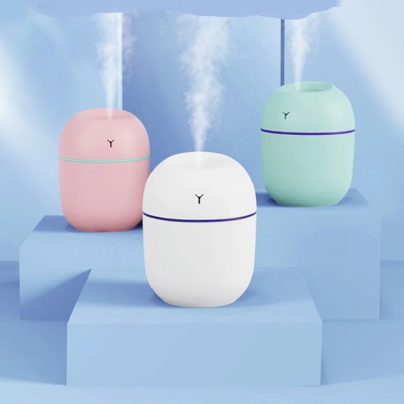 Portable Ultrasonic Humidifier/ Essential Oil Diffuser with USB