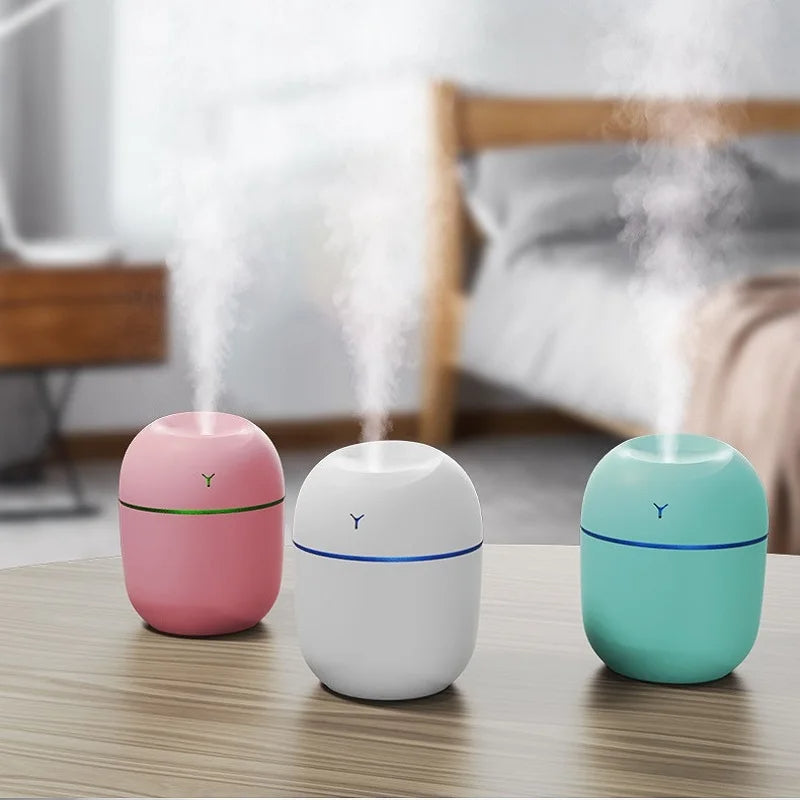 Portable Ultrasonic Humidifier/ Essential Oil Diffuser with USB